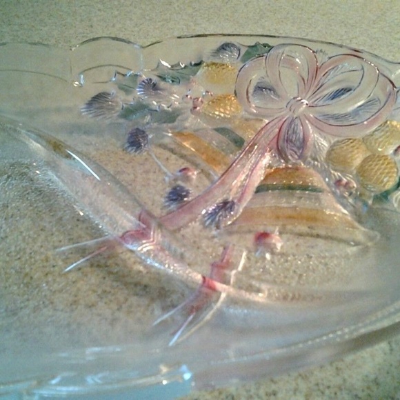 Christmas Bells Divided Serving Dish Platter - Picture 2 of 3